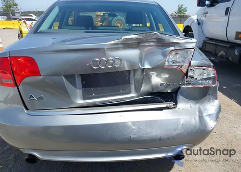 2008 Audi A4 2.0T/2.0T Special Edition from USA, damaged, VIN WAUAF78E68A005279